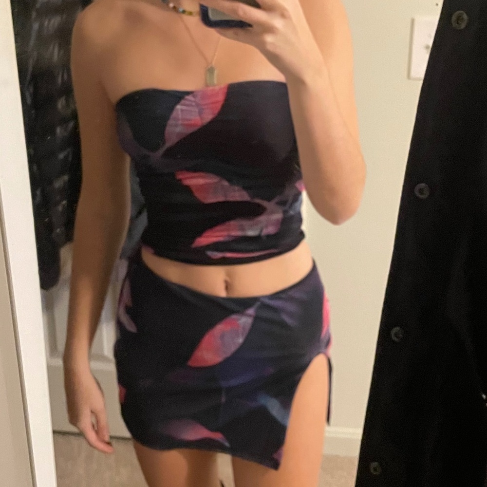 Princess Polly Floral Skirt Set Size SML